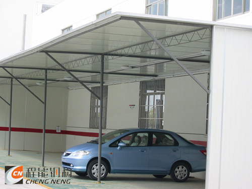 彩鋼簡易棚,汽車車棚